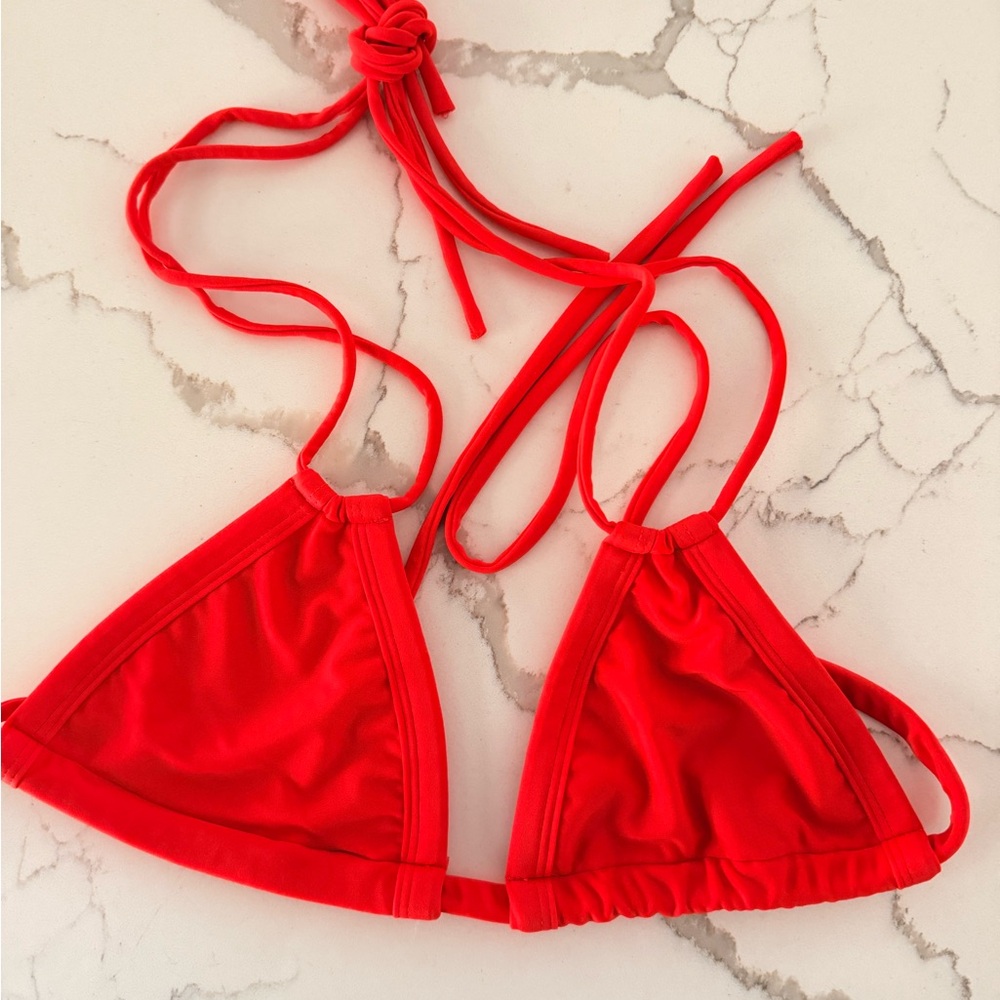 Montce Red Bikini Top - Large